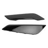 Pair Gloss Black Mudguard Duct Trim For BMW G30 5 Series 2017-2020