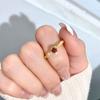 Elegant S925 Silver Ring, Natural Gemstone, Adjustable Band, Premium Jewelry for Her
