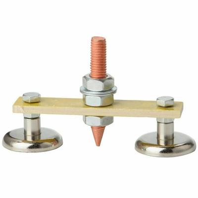 1PCS 110x35x65mm Double Welding Ground Clamp Sheet Metal Repair Machine Ground Wire Clip For Metal Poles Welding Repairing