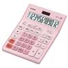 Calculatrice De Poche - Casio - GR-12C - Couleur Rose - Alimentation Par Pile