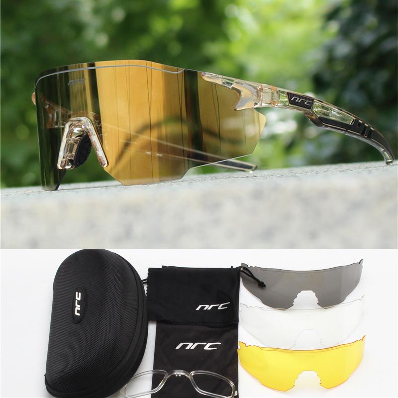NRC Ultralight Rimless Photochromic Cycling & Outdoor Sports Glasses