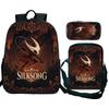 Hollow Knight 2 Silksong Backpack Teenagers Hornet Fridge Magnet Rucksack Shoulder Bag Pencil Case School Backpacks