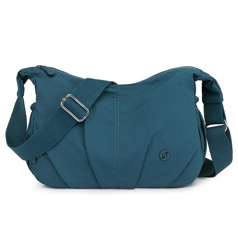 Crossbody Bag Multi-layer Women's Bag Spring New Women's Leisure Bag Lightweight Nylon Bag Single Shoulder Diagonal Span Women's Bag