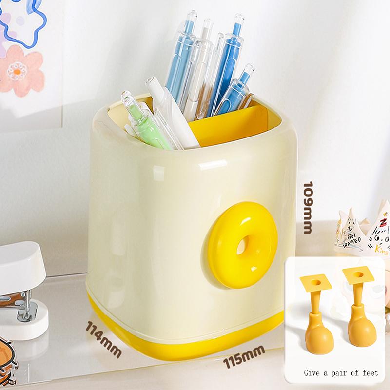 Student Desk Fun Pen Holder Stationery Storage Box More Exquisite and Large-capacity Pen Holder Storage Box for Office Desks