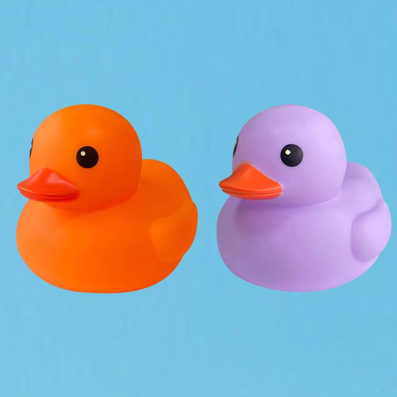 5 Inches Large Rubber Ducks Bulk Large Duck Toy Squeak Rubber Duckie Floating Bath Toy Duck For Birthday Party Decoration Gift