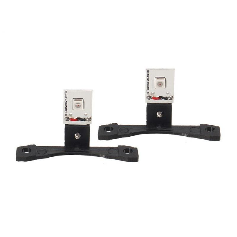 1 Pair Red Led Demon Eye Projector Lens Headlights Retrofit Car Light Accessories