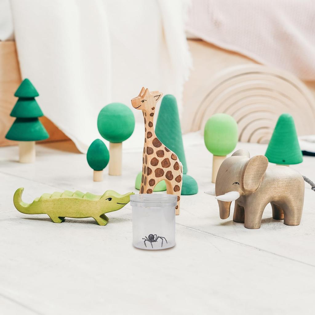 LEDMOMO Malá klec na hmyz 6 kusů Lupa Pozorovatel hmyzu Pouzdro na hmyz s lupou Krabička Lupa Mikroskop Lupa Lupa Průzkum přírody