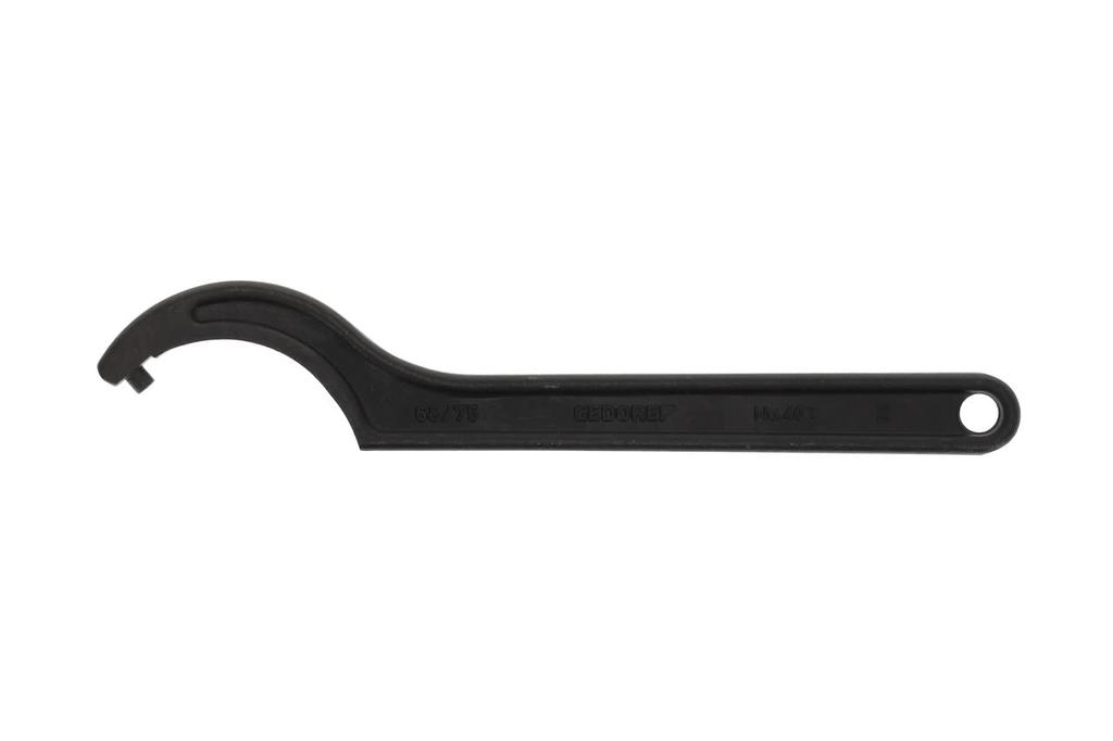 Gedore Hook Pin 6337200 Spanner, 68-75mm,