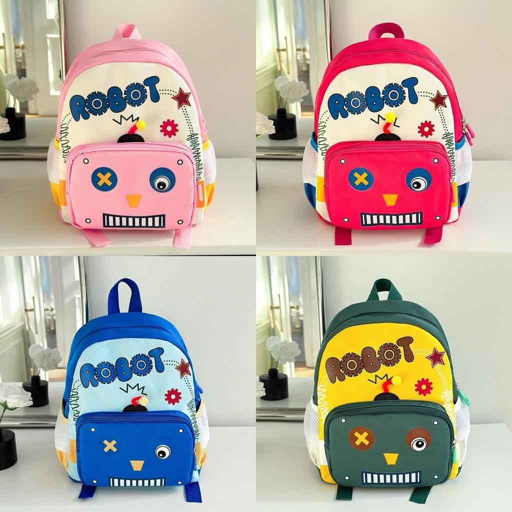 Backpack Kindergarten Casual Doubleshoulder Bag For Kids In Colors Vibrant
