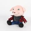 Plush Pork John Toy Animal Stuffed Doll For Kids Bedroom Decoration Playtime