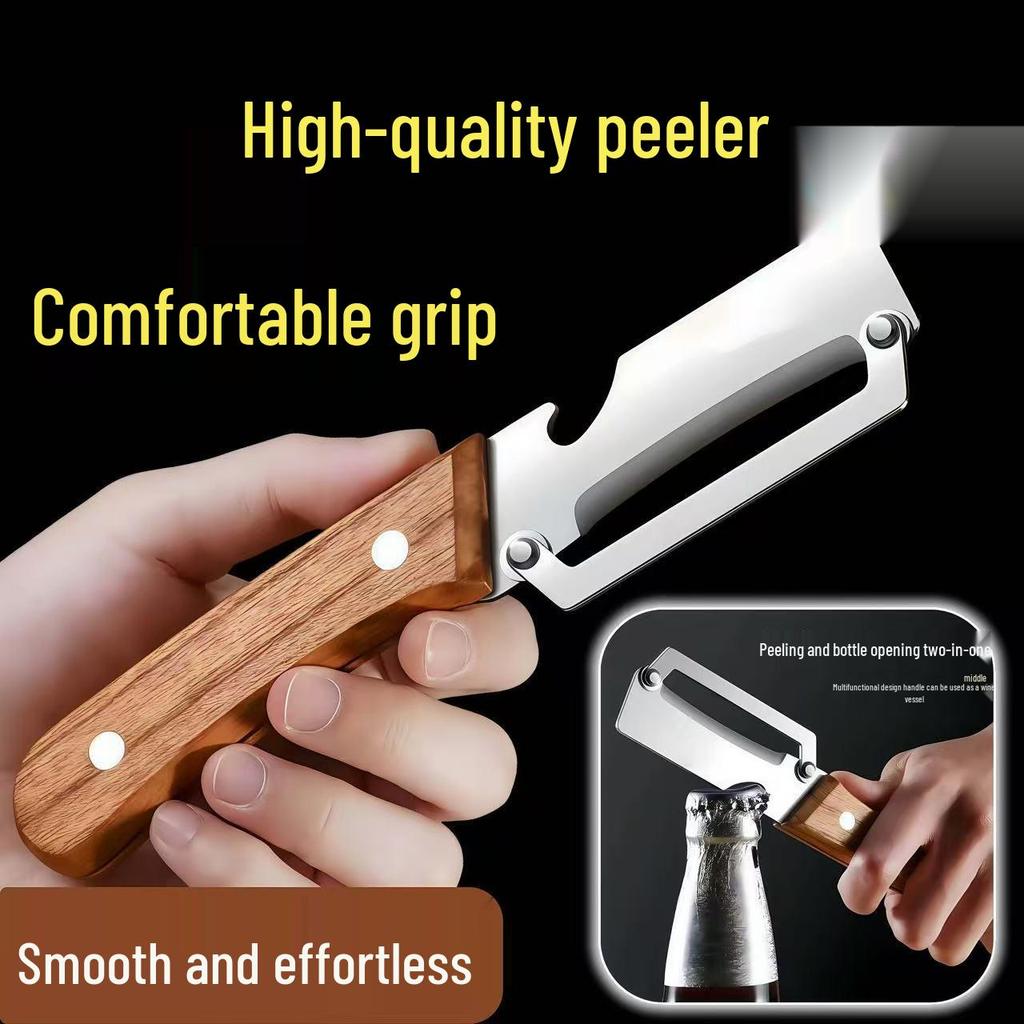 Multifunctional Stainless Steel Peeler for Fruits, Potatoes, and Vegetables