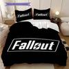 Fallout Postapocalyptic Survival Threepiece Set 1 Duvet Cover 2 Pillowcase Without Core Soft And Comfortable Christmas Birthday Gift