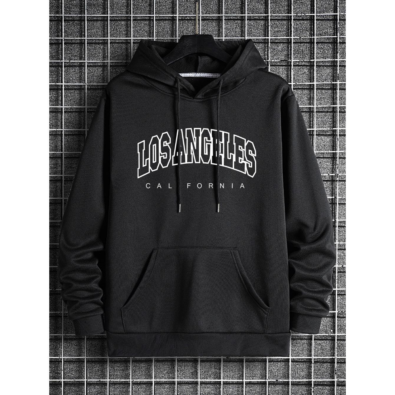 

Manfinity Dauomo Men Letter Graphic Drawstring Thermal Linen Hoodie S
