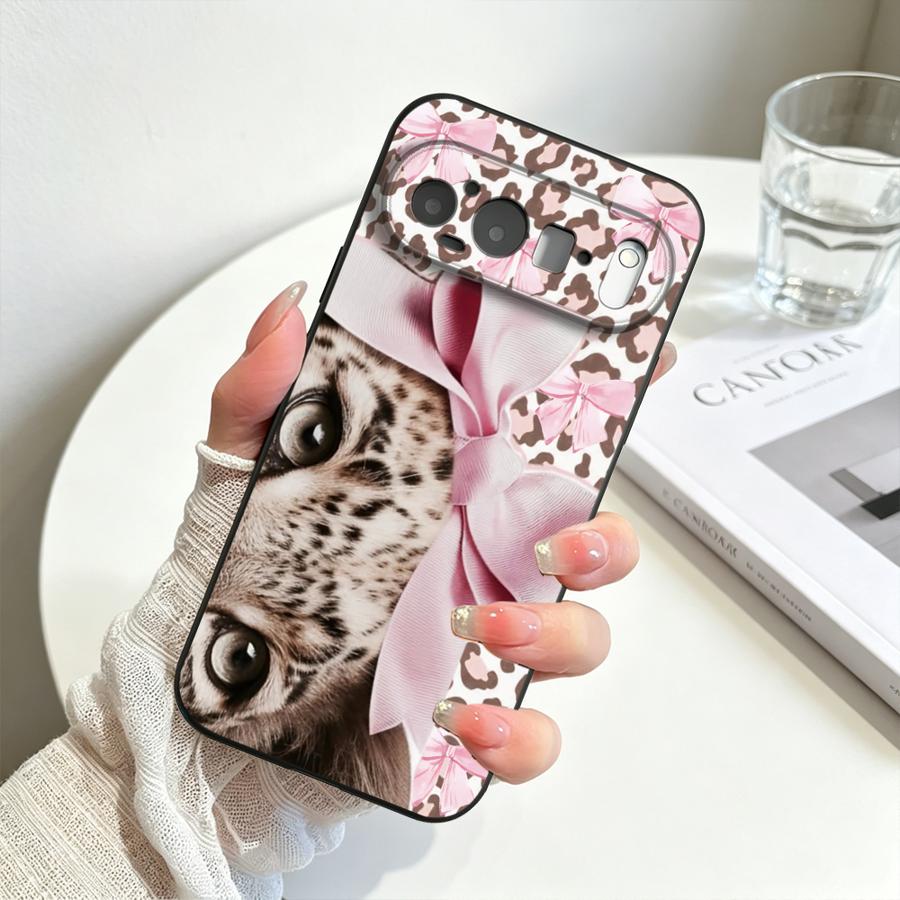 Pink Glitter Leopard Case for Google Pixel 11 pro 9a 10 9 Pro XL 8a 7a 6a 6 7 8 Pro 11ProXL 10a Funda Phone Cover