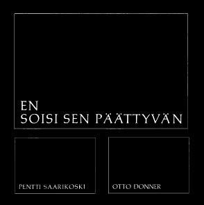 

CD OTTO DONNER TREATMENT - En Soisi Sen Päättyvän LRCD14 Love Records 1999 Finland Jazz Used