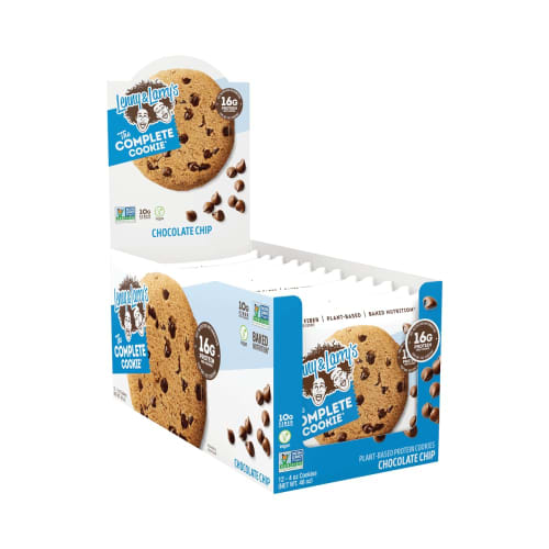 Lenny & Larry's Protein Cookies Chocolate Chip, 12 Cookies, 16g Protein [Ships from Overseas]