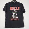 WESPE. Wild Child XL Offizielles WASP Schwarz s Band Unisex-Shirt Baumwolle Übergröße Große Größe