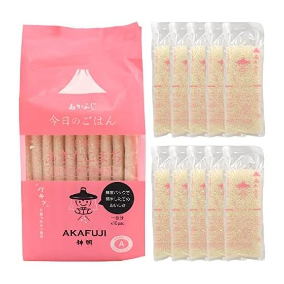 [PLATA] Akita Komachi Wash-free rice, small portions [1 pack x 10 bags set] Vacuum pack, produced in 2025 (2025), produced in Akita Prefecture, no