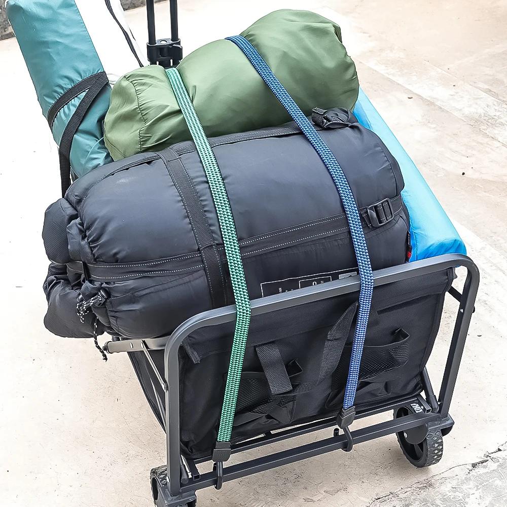 Elastic Bungees Cords with Hook Heavy Duty Luggage Bungee Strap Anti Slip Flat Elasticity Rope for Motorcycle Bicycles Movin