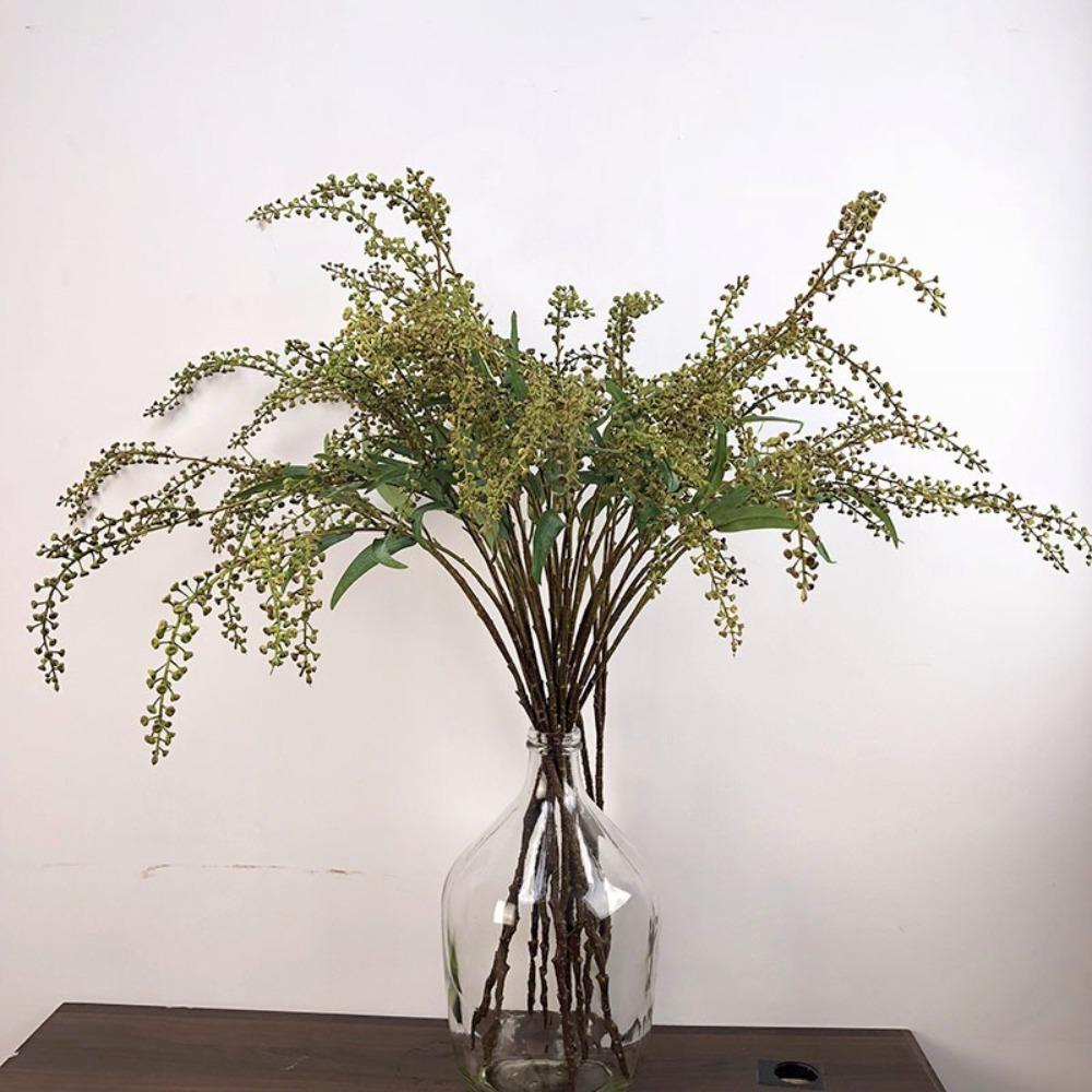 

Floral Art Simulated Green Plants Lifelike Fake Plants Living Room Desktop синій
