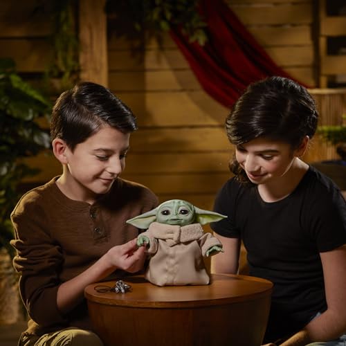 Hasbro Star Wars The Child Edição Animatrônica, um brinquedo de Mandalorian com mais de 25 sons e movimentos, adequado para maiores de 4 anos. (F1119) Pro Autêntico