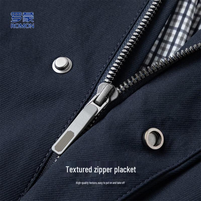 Luomeng Men's Business Casual Lapel Jacket