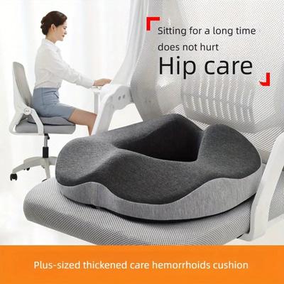 Ergonomik Hafızalı Köpük Donut Oturma Minderi Konfor Yastığı Kuyruk Sokumu Ağrısı Giderici Yatak Yaraları Hemoroidler Siyatik İyileşme Sonrası