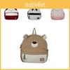 Spacious And Cute Japanese Cartoon Bear Backpack Soft Material Ideal For School Travel