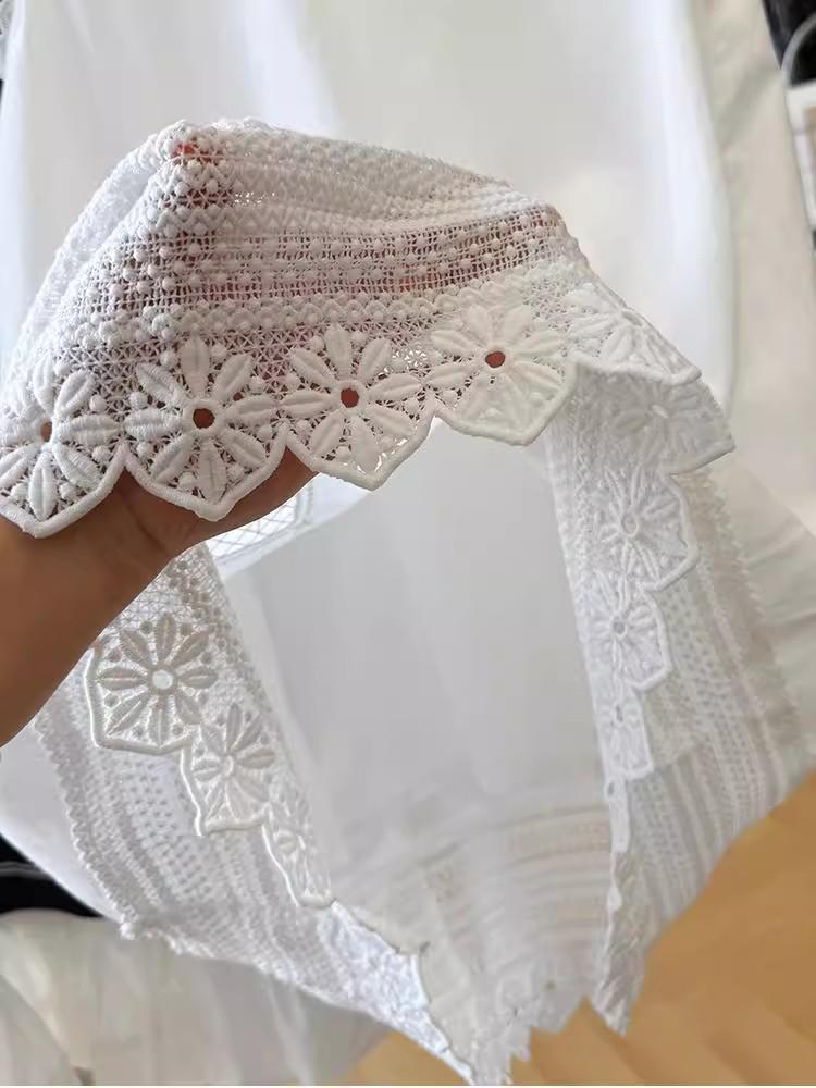 Patchwork Lace Sleeveless Summer Dress – Unique, Slimming & Beautiful