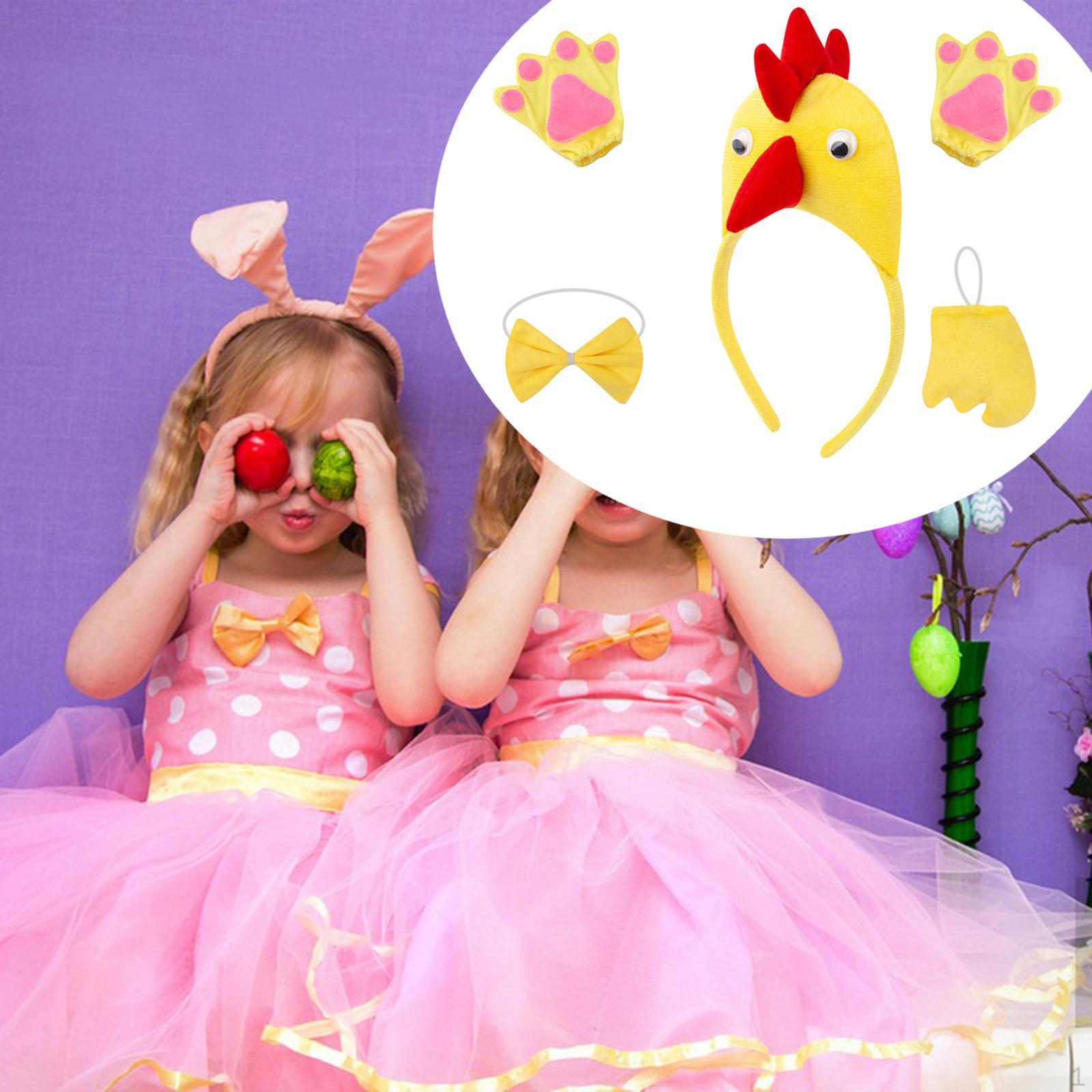 

3D комплект костюмов животных в виде курицы, симпатичное карнавальное платье для вечеринки по случаю дня рождения в стиле косплея Yellow Yellow Tail