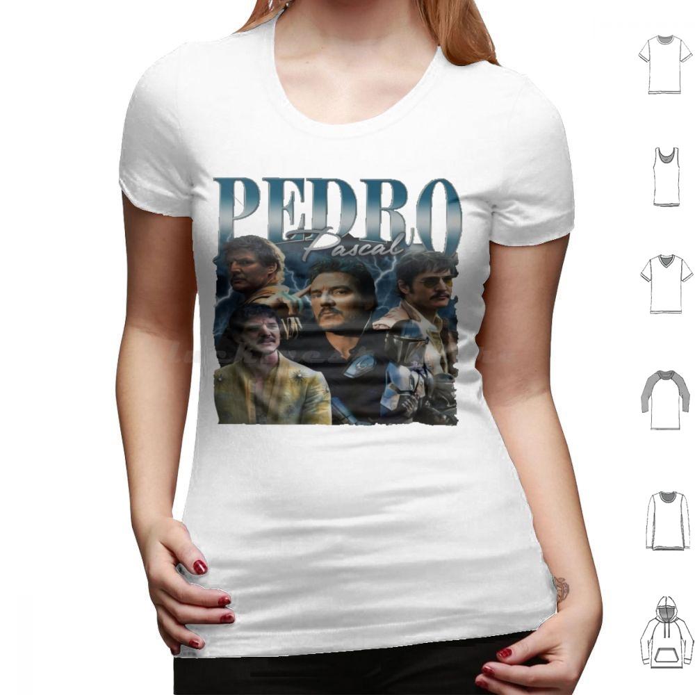 Pedro Pascal Daddy Pedro Pascal Meme I Love Timothee Chalamet Pedro Pascal Cursed Fan Collage T Shirt Cotton Men Women Diy