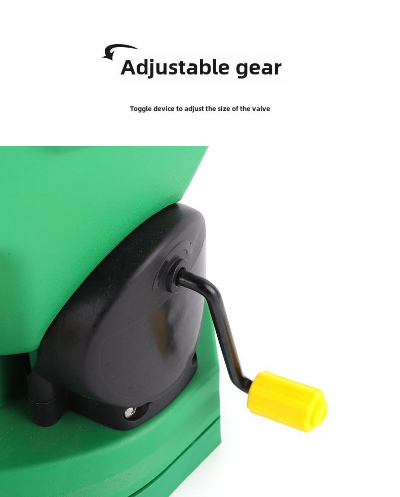 Handheld Garden Seed Spreader for Soybeans and Corn