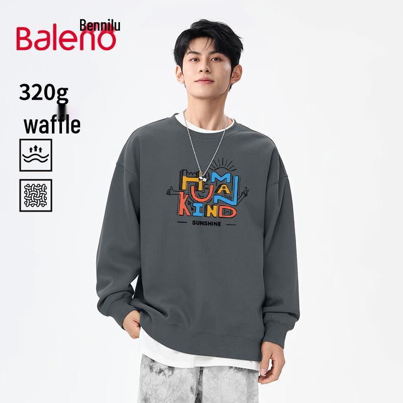 Baleno Men's Waffle Knit Sweatshirt