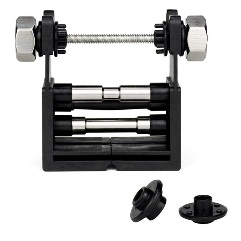 Adjustable Tension String Serving Jig Tool Aluminum String Winder for Compound and Recurve Bowstring Serving