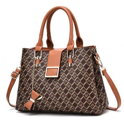 Versatile Women's Printed Handbag Fashion Women's Large Tote Bag New Women's Bag Korean Version Trendy Shoulder Crossbody Bag