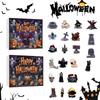 2026 Advent Calendar Halloween Surprise Gifts Box Scary Resin Dolls Ornaments 24 Days Countdown Calendars For Party Decorations