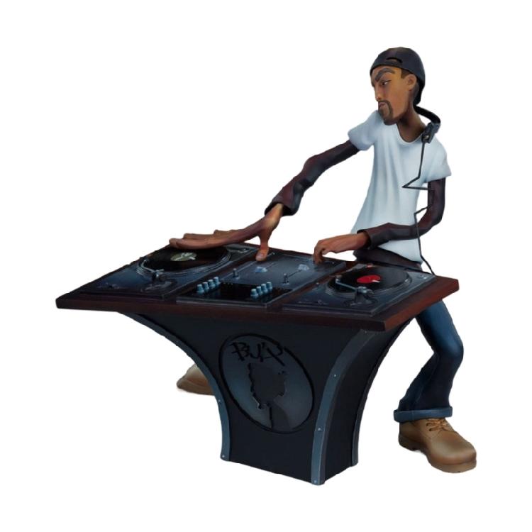 Смолы Рапс Музыкальная Звезда Скульптуры Статуи Рэперов Хип-Хоп Элементы Скульптуры Смешная Фигурка Диджея Скульптуры Декор для Дома