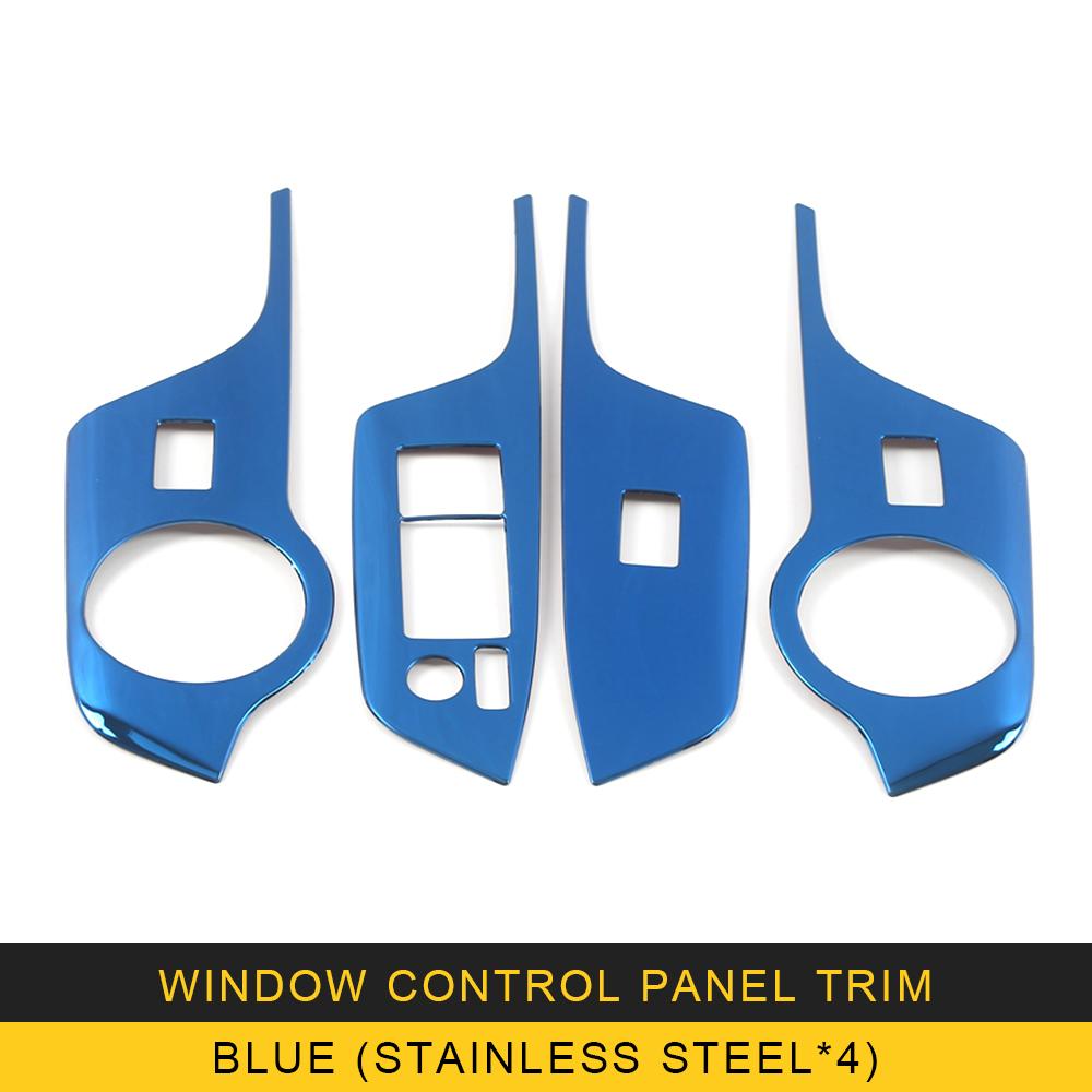 Car Accessories for Toyota C-HR CHR AX10 2016-2022 Window Control Panel Lift Button Trim Sticker Cover Frame