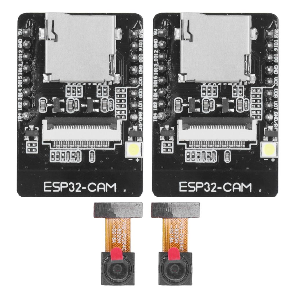 2Pcs ESP32 CAM Development Module WiFi Bluetooth 2 In 1 Camera Board Electronic Component