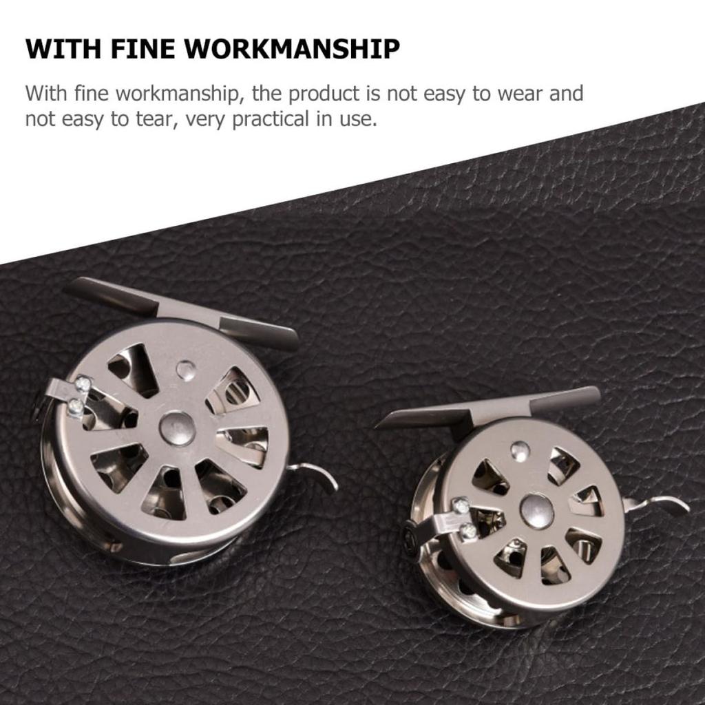 ARTSEWPLY Lightweight and Compact Aluminum Fly Fishing Reel for Saltwater Fishing
