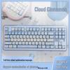 Cinnamoroll MOA PBT Кейкапи для Дівчат - Високоякісні, Сумісні з Клавіатурами 68/75/84/98