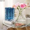 Transparent Glacier Glass Vase Hydroponics Flowers Pots Desk Decoration Flower Arrangement Minimalism Floral Vases Modern Decor