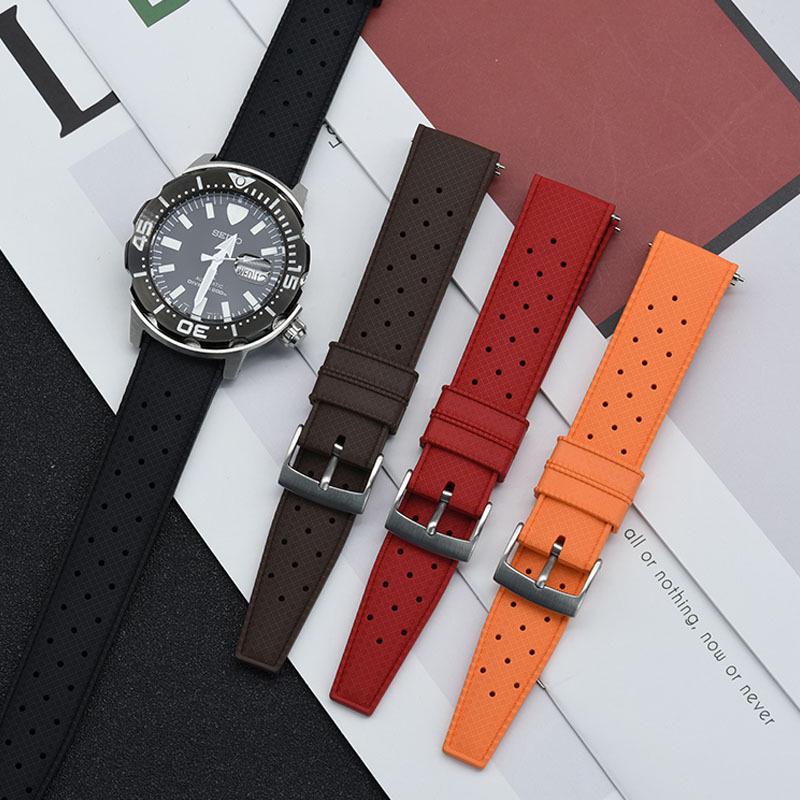 

Силиконовый ремешок Seiko 22 мм: Ремешок для часов для занятий спортом на открытом воздухе и дайвинга 22mm оранжевый