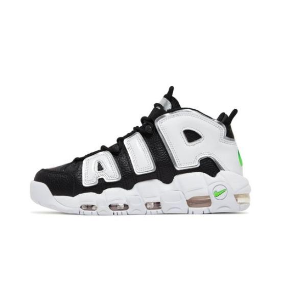 Nike Women's Air More Uptempo Black Metallic Silver DN8008-001