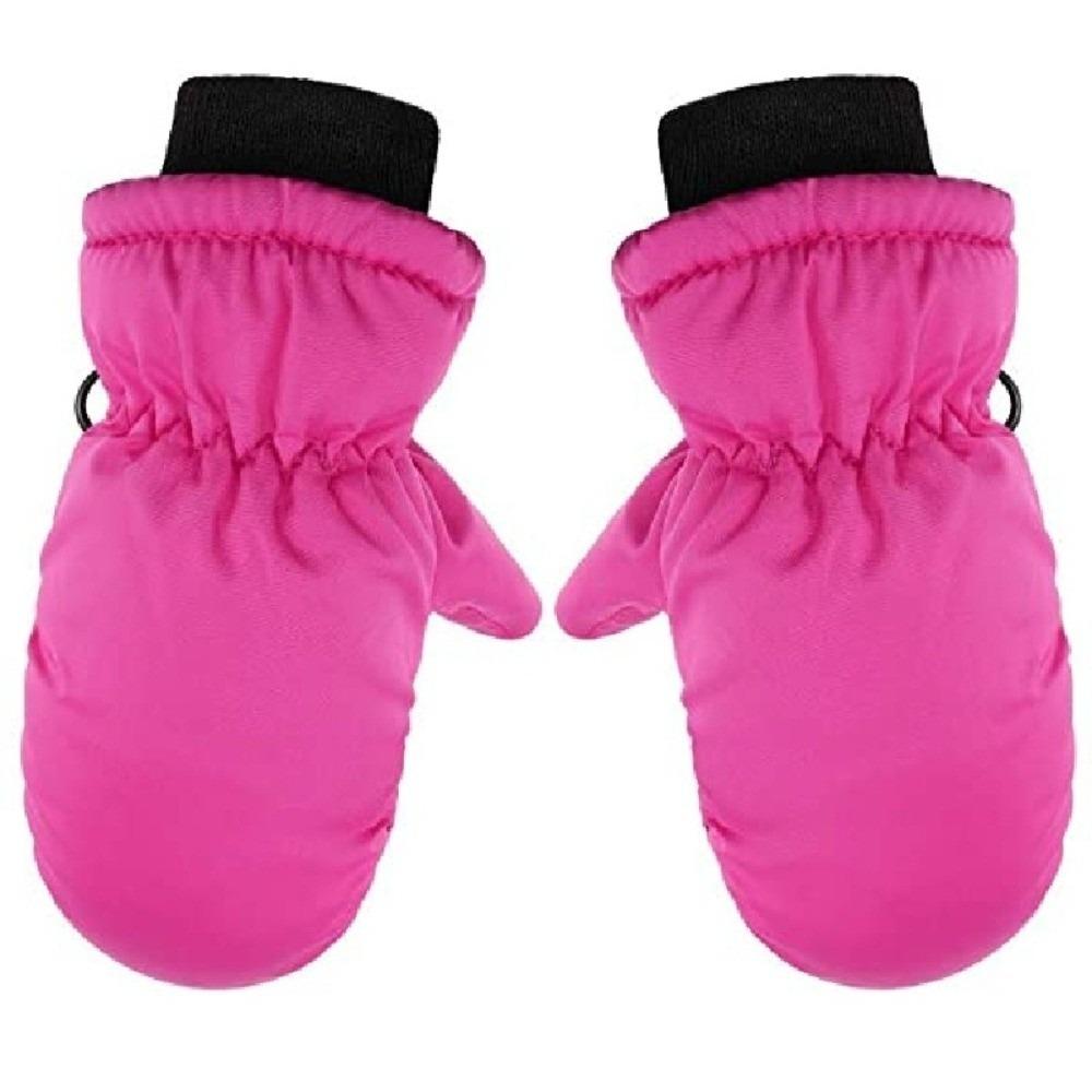 Waterproof Winter Warm Gloves Thick Plush Thick Children Gloves Plush Ski Mittens  Winter Outdoor