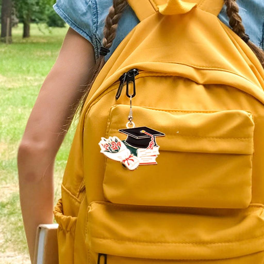 Graduation Season Charm Hat Flower Test Paper Pendant