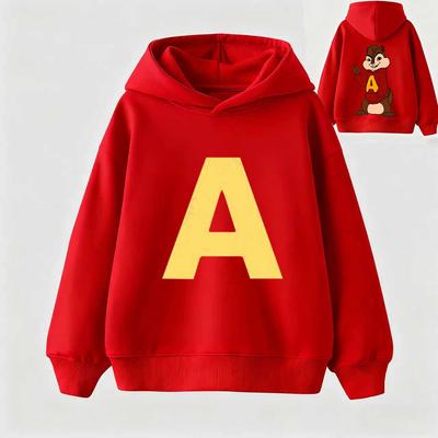 Le pull sweatshirt pour enfants et hommes de Alvin et les Chipmunks Squeakquel peut être utilisé comme un sweat à capuche pour Meilleur Ami