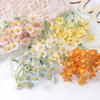 10/20Pcs 7cm Daisy Artificial Silk Flower Heads For Home Room Decor Fake Rose DIY Wreath Mother's Day Table Wedding Decoration