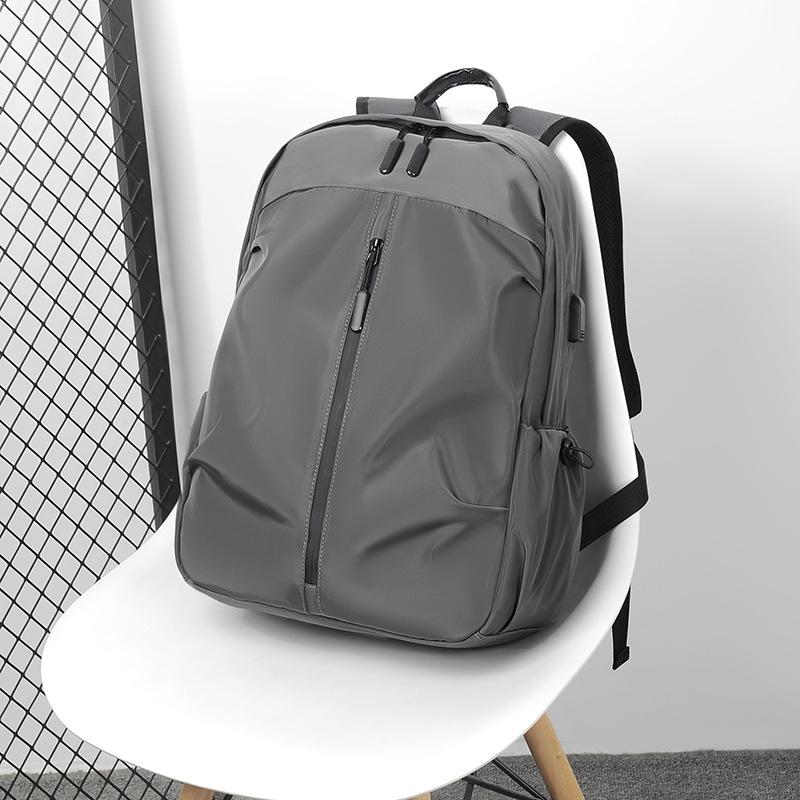 

Customized Leisure Large Capacity Backpack Outdoor Double Back Printed Logo Computer Bag Travel Student Backpack синій