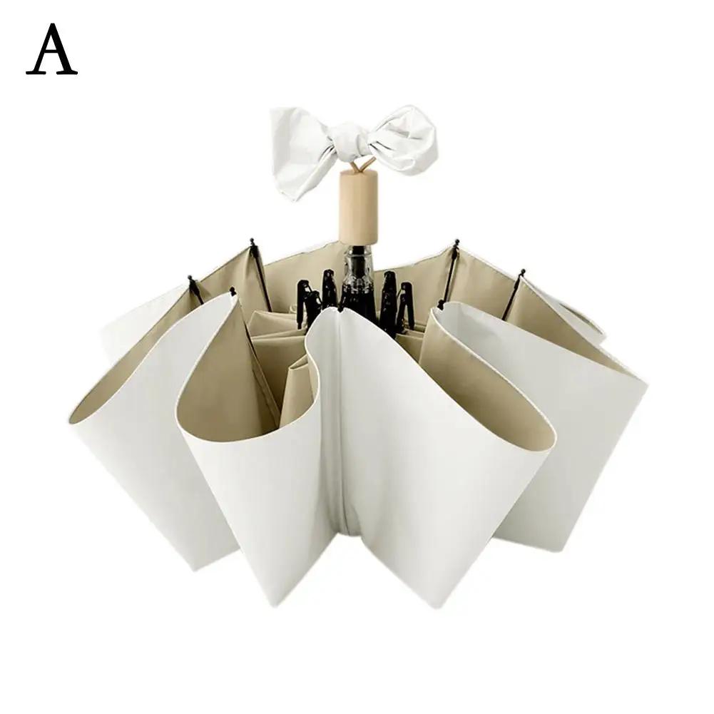 

Автоматический складной прочный зонт для мужчин и женщин, ветрозащитный обратный зонт, ветроустойчивый перевернутый зонт от дождя